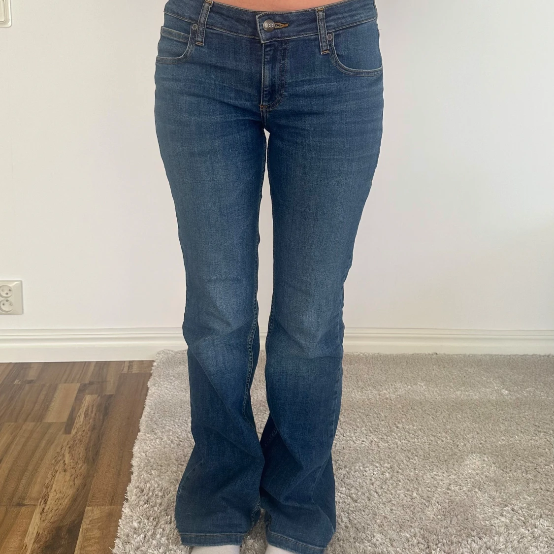 Blå jeans från Lee