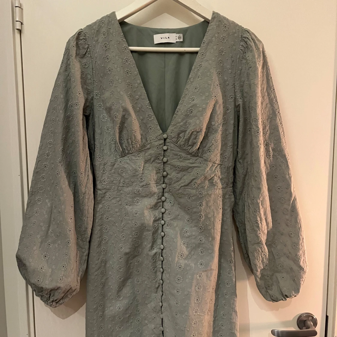 Vila grön klänning - 90