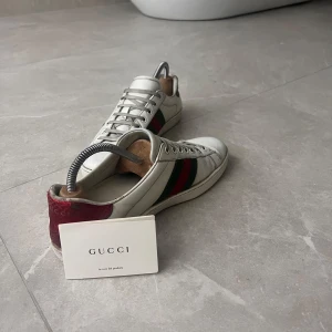 Gucci Ace - Säljer mina gucci ace för jag inte använder dom länge, då de bra priset: bara skorna som ingår. Tvär feta : 42 / 42,5 👟