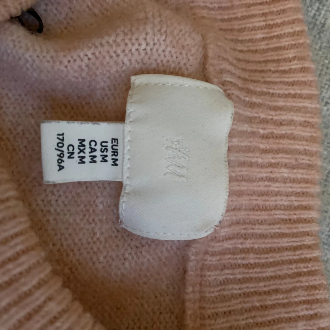 Rosa stickad tröja från H&M - 1