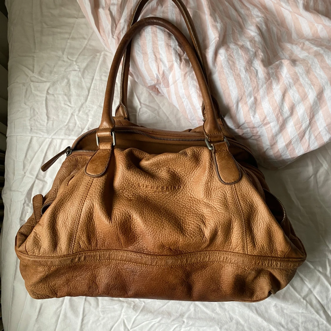 Brun väska i läder - 1