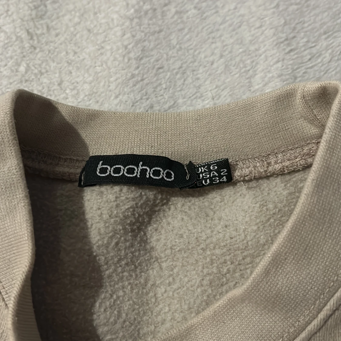 Beige sweatshirt från Boohoo - 1