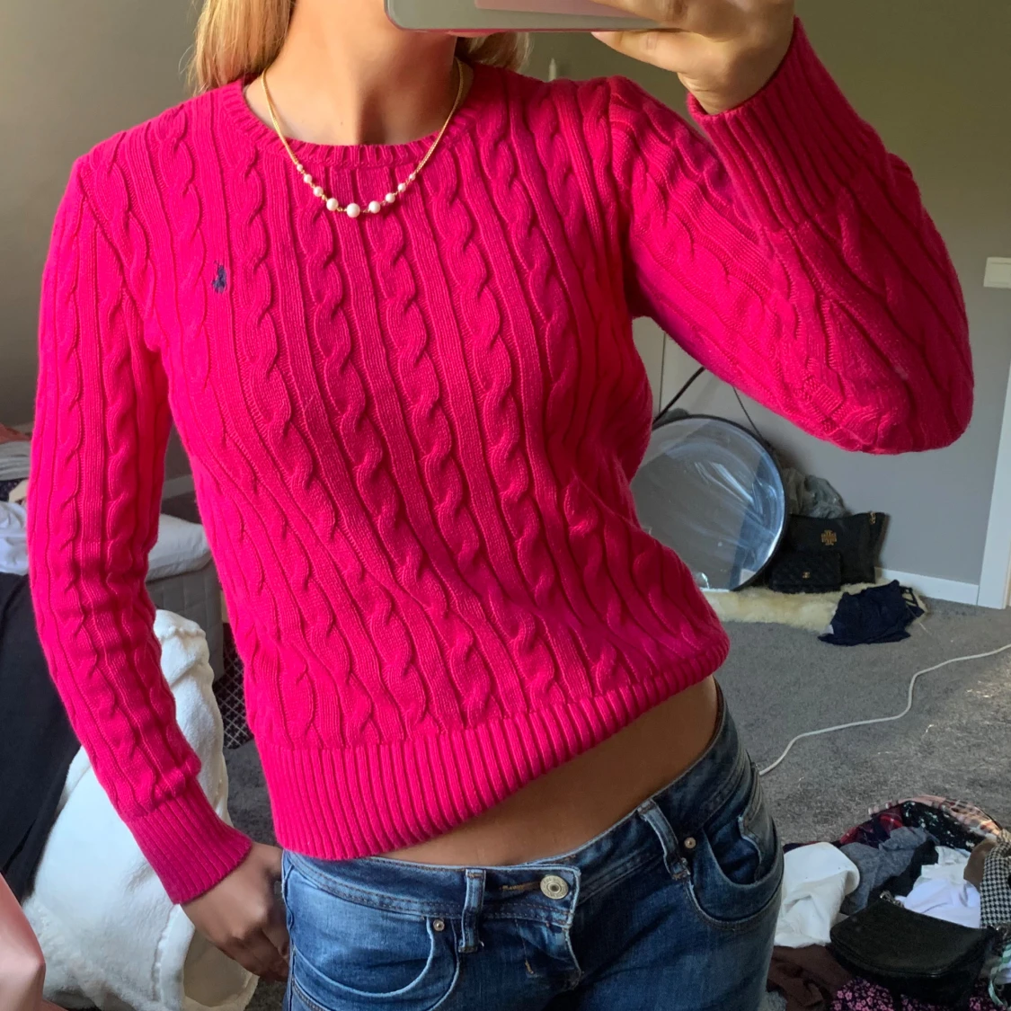 Ralph lauren stickad tröja