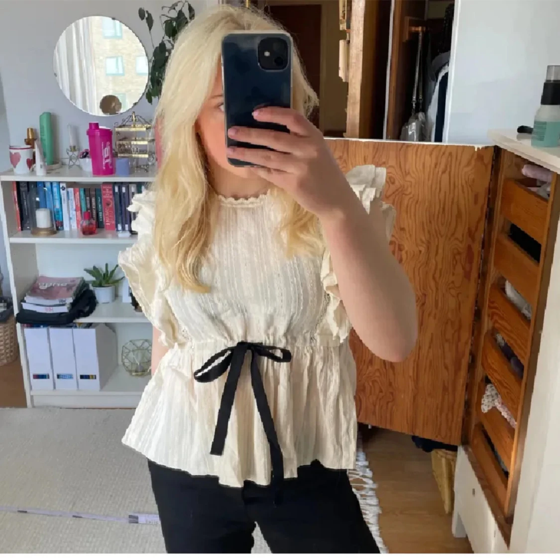 topp med knytning - 90