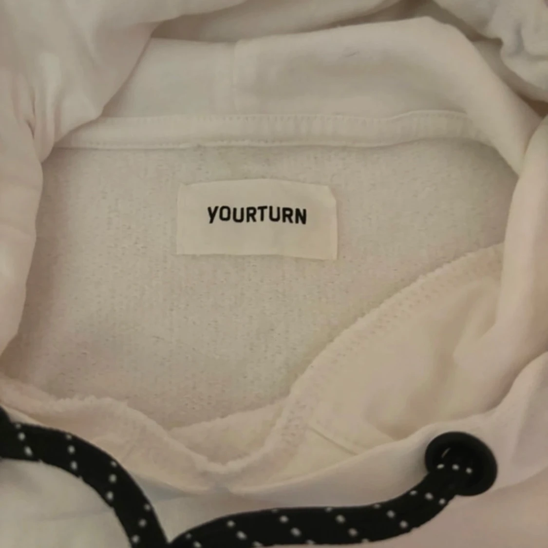 Vit hoodie från YOURTURN - 91