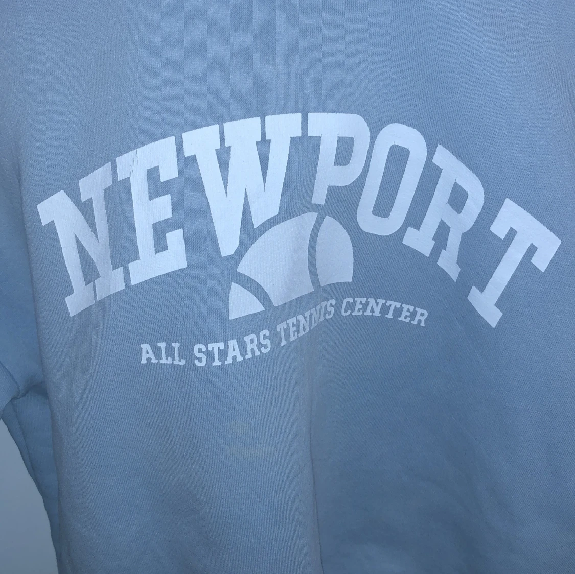 Blå hoodie från 157 - 90