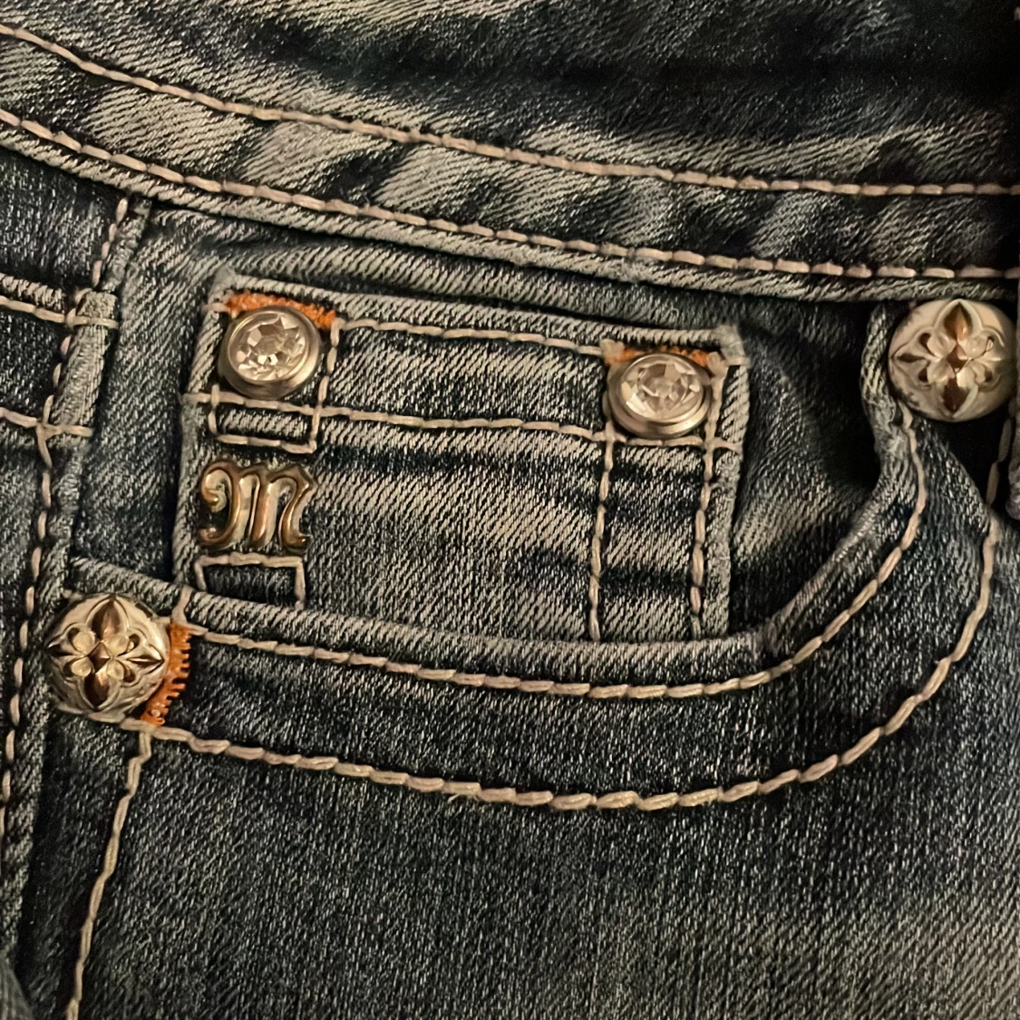 Blå miss me jeans - 93