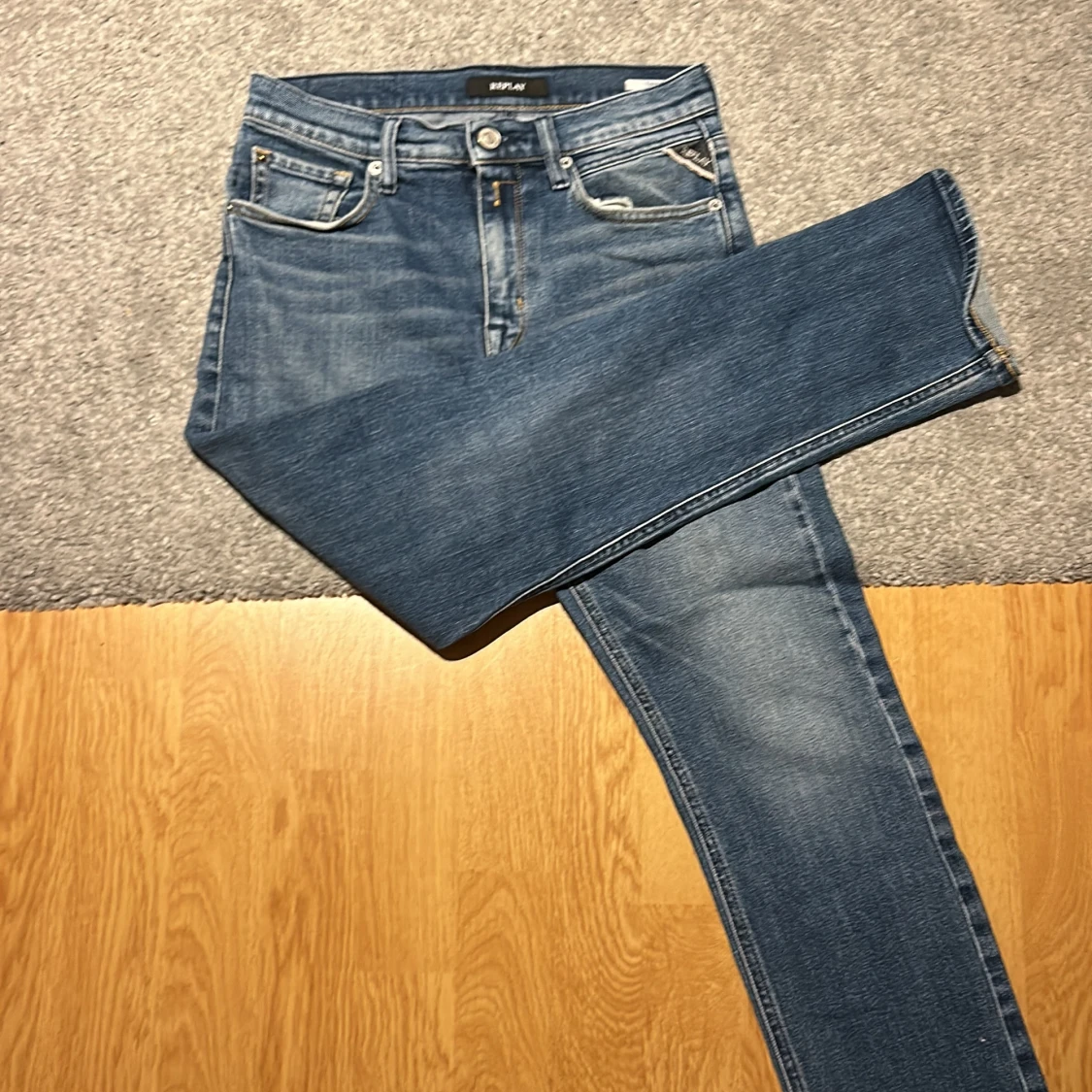 Blå jeans från Replay - 91