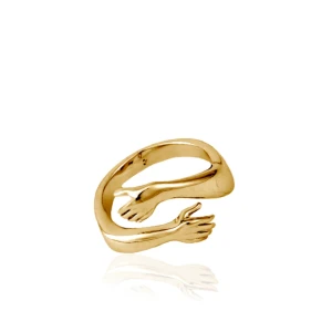 ”Cuddle ring” från ioaku - Guld ring från ioaku som är slutsåld. Har använts, därav förekommer defekter som kan visas närmare. Nypris är 349kr.
