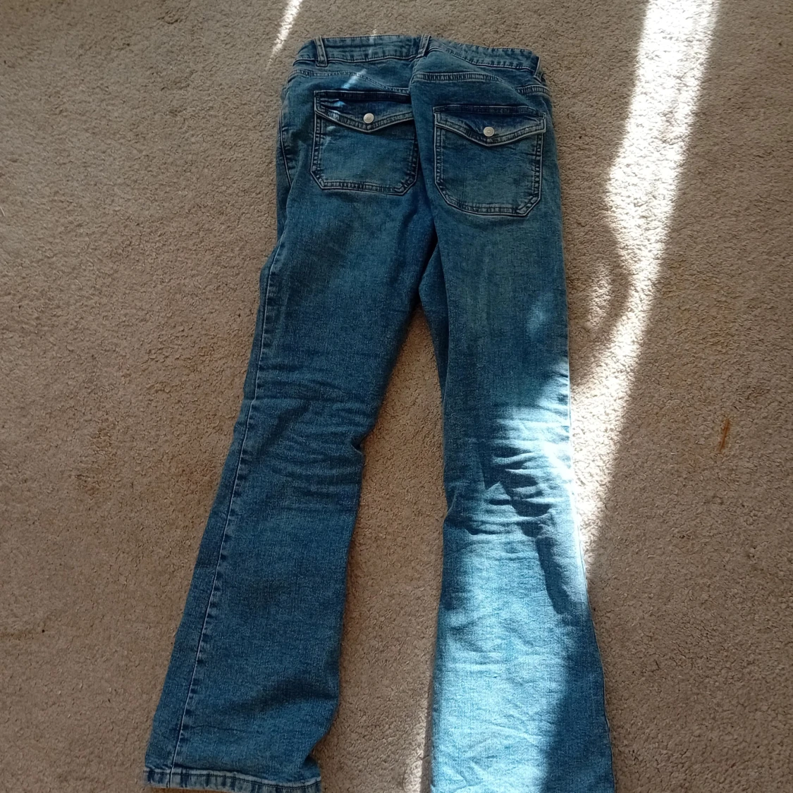 Blå jeans från Denim Rebel - 1