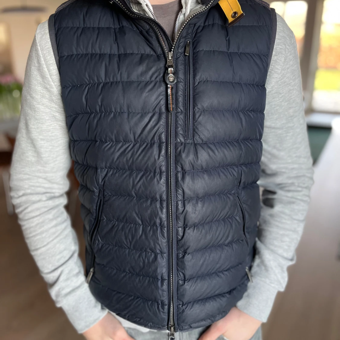 Blå parajumpers väst 