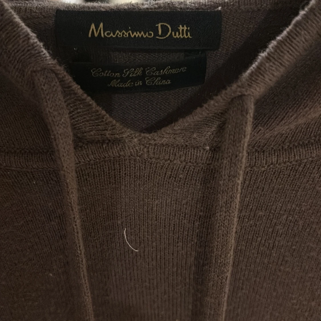 Brun hoodie från Massimo Dutti - 2