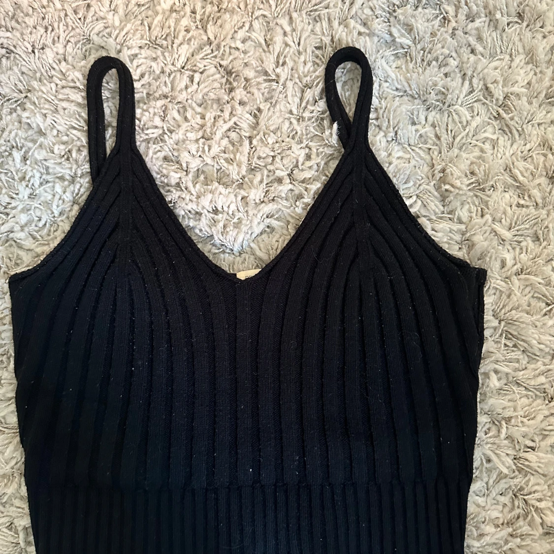 Svart stickat linne - 91