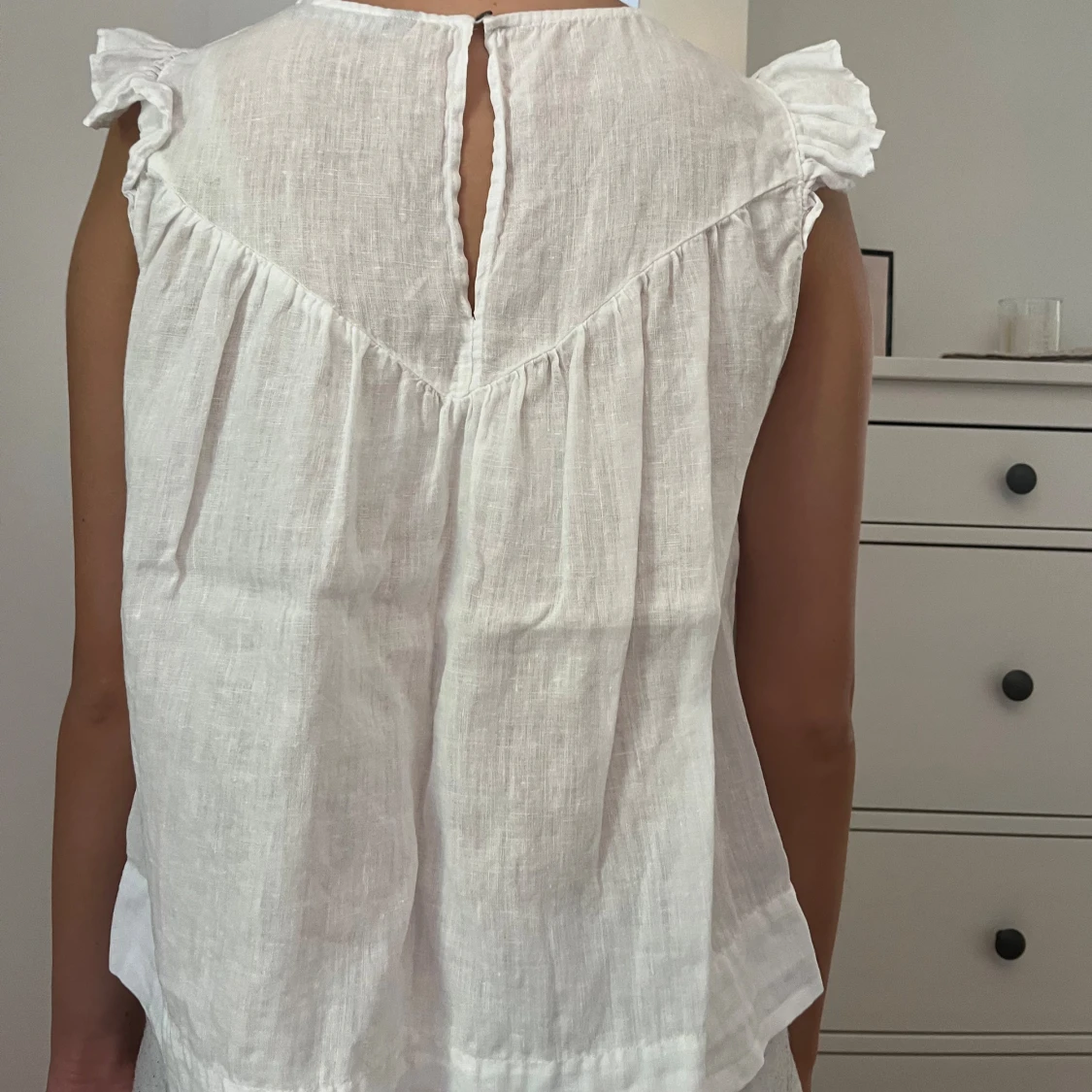 Linne topp/blus från zara - 90