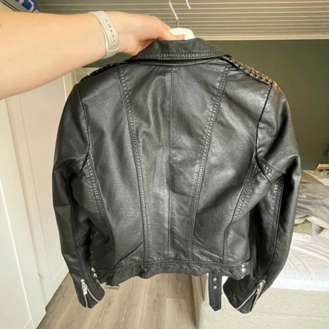 Svart skinnjacka från Jofama by Kenza - 90