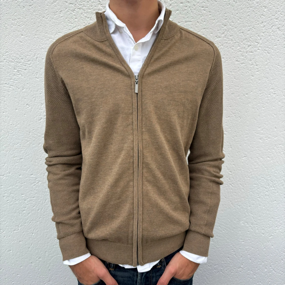 Beige Cardigan