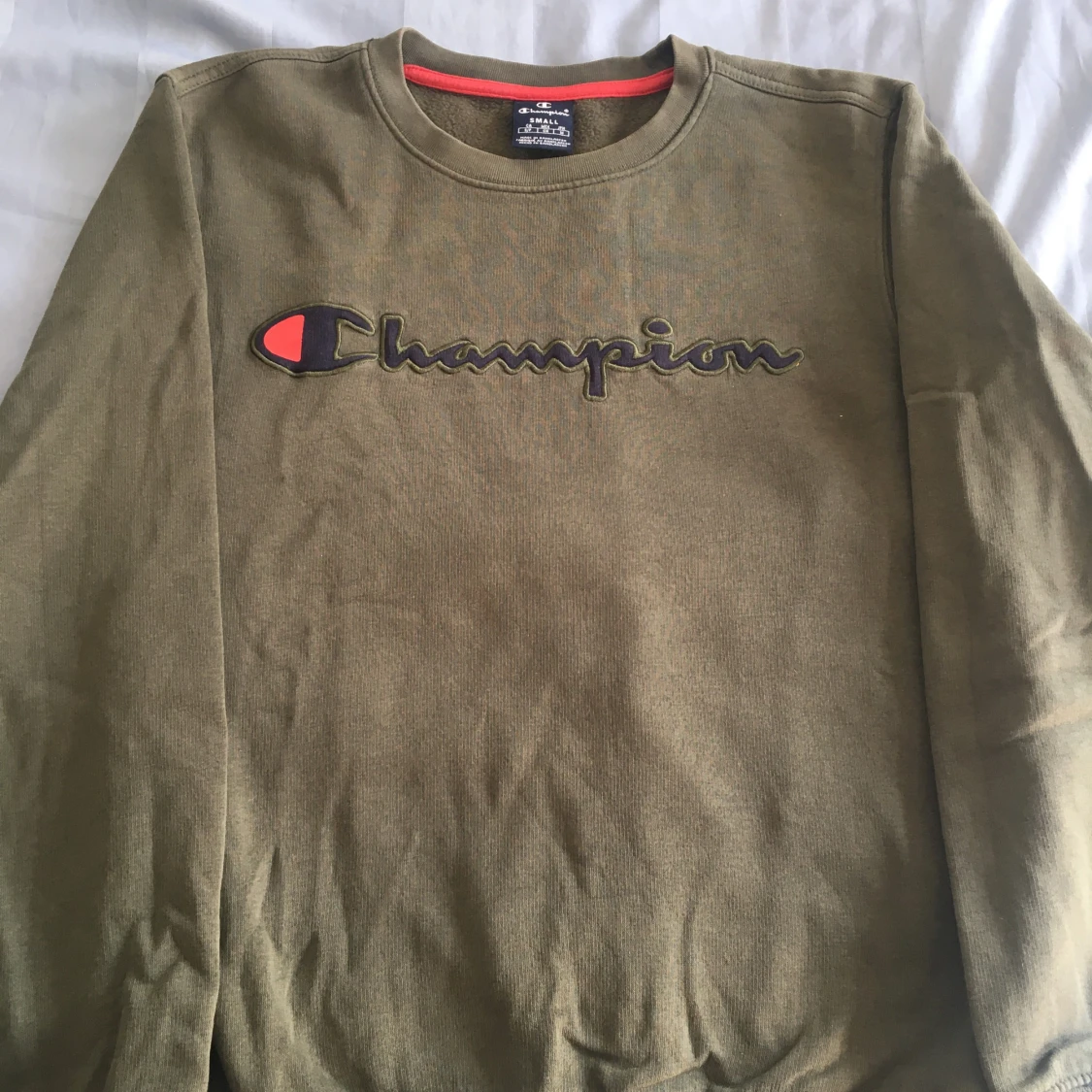 Olivgrön tröja från Champion