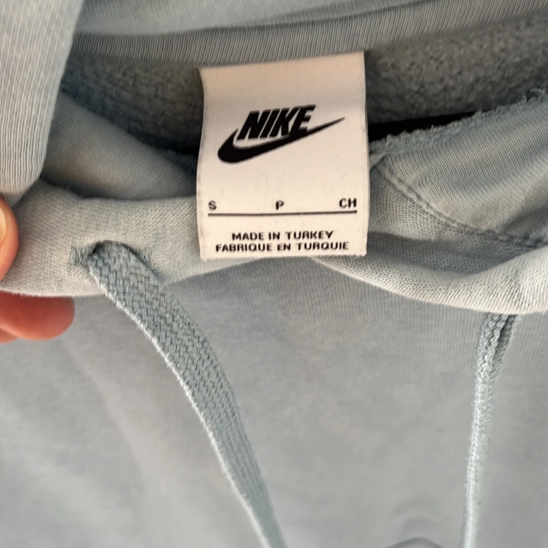 Ljusblå hoodie från Nike - 91
