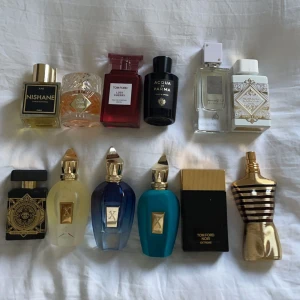 Parfymer - Xerjoff alla 3 för 1600kr styck! Aqua di parma 1300kr! Tom Ford Lost Cherry 1500kr Tom Ford Noir extreme 1400kr Nishane Ani 1600kr Initiow oud for greatness 1700kr Killian Angels share 1500kr Alla flaskor är 95-99% fulla och är 100ml (killian 50ml) 