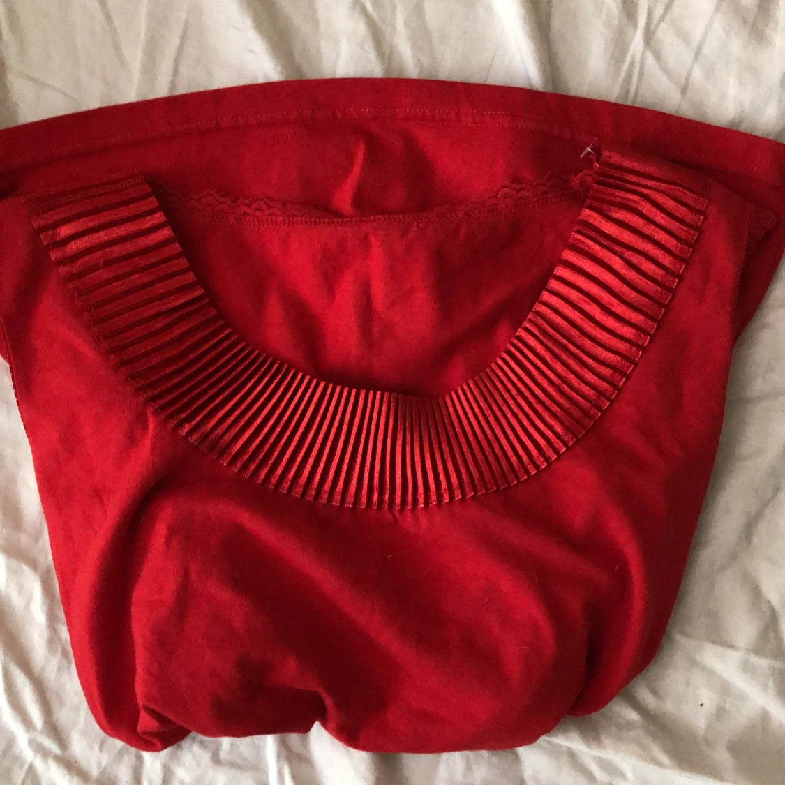 Röd Y2k tröja🌹 - 91