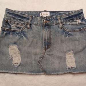 Jeanskjol - Långd-28cm midja-39