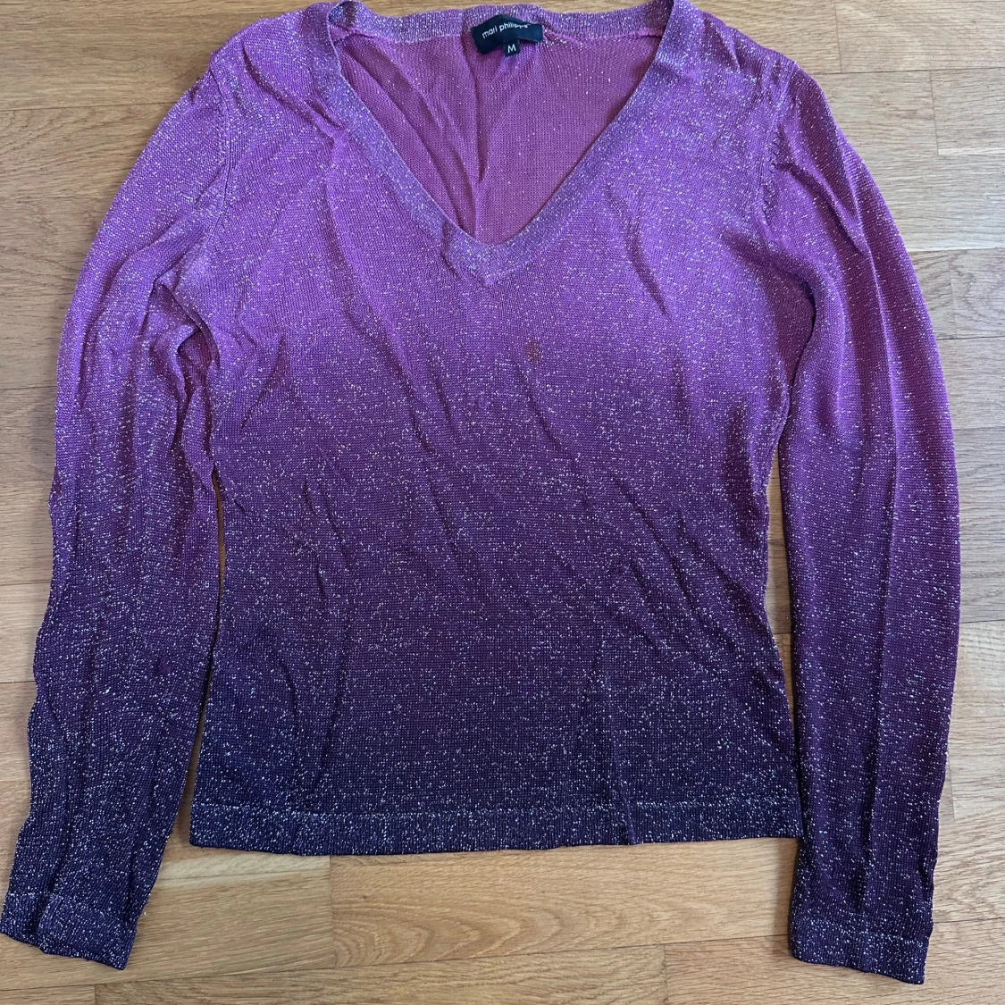 Lila glittrig tröja från Michael Michael Kors