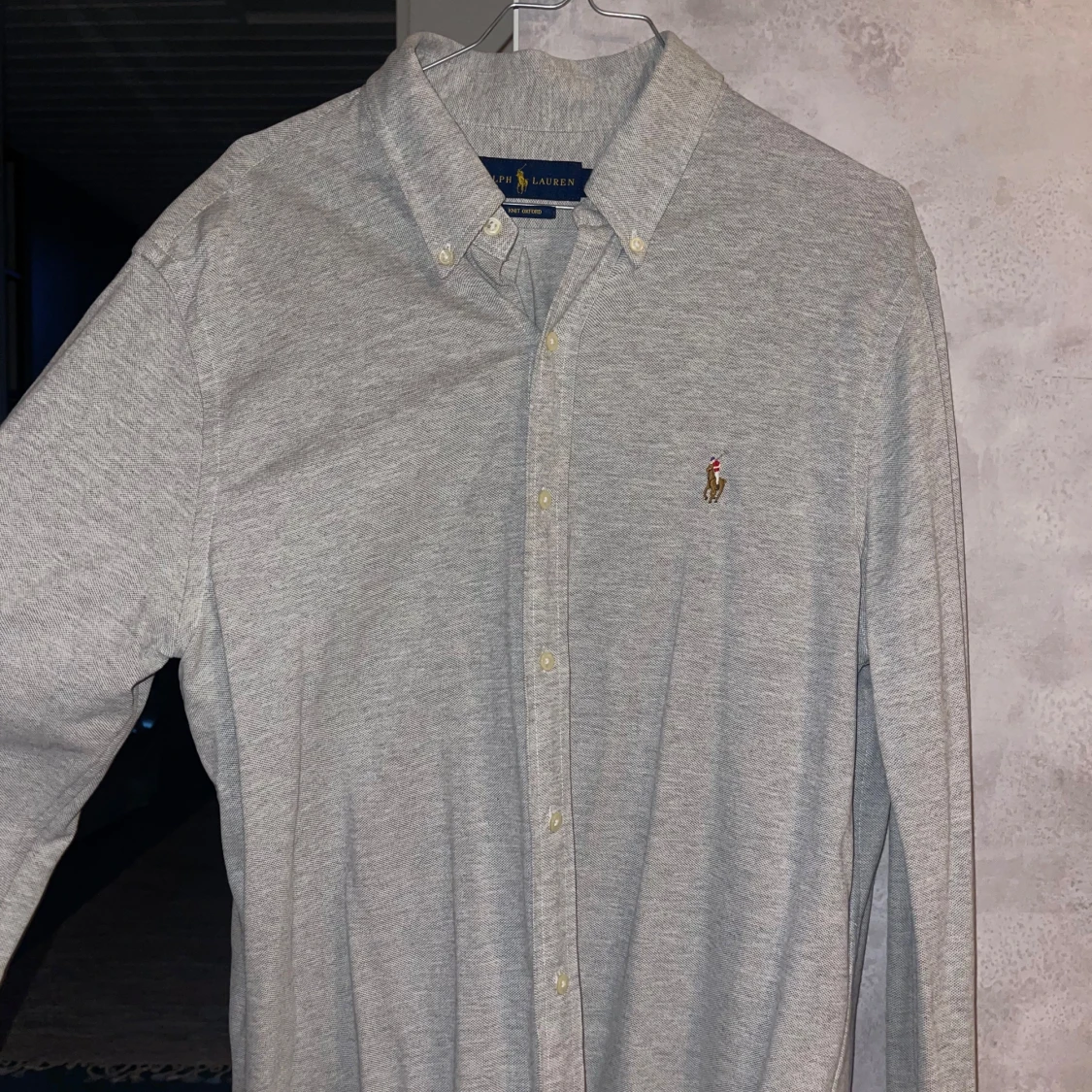 Grå skjorta från Ralph Lauren