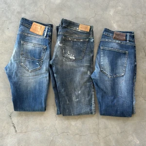 Tre par jeans  - Tre jeans i bra skick 