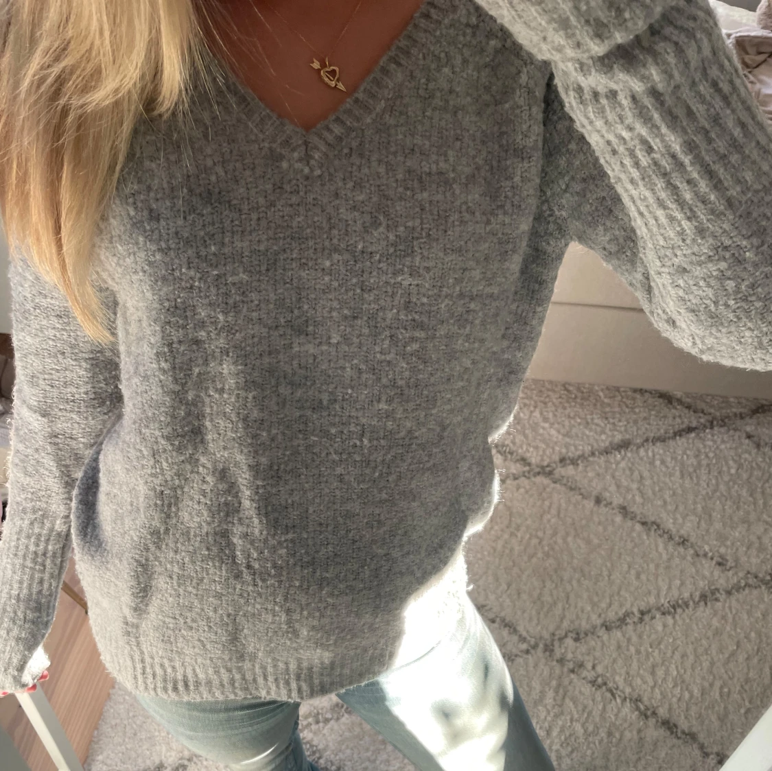 Stickad tröja - 90