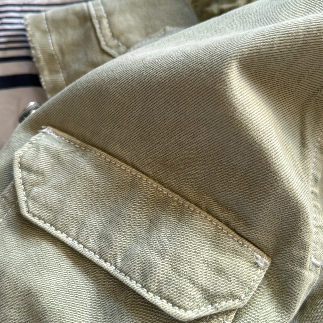 Grön jeansjacka - 92