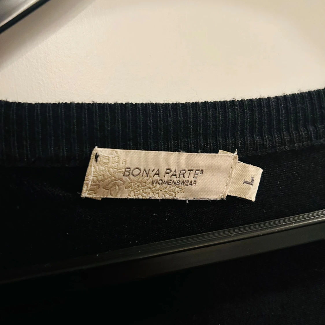 Svart lång kofta från Bon'A Parte - 91