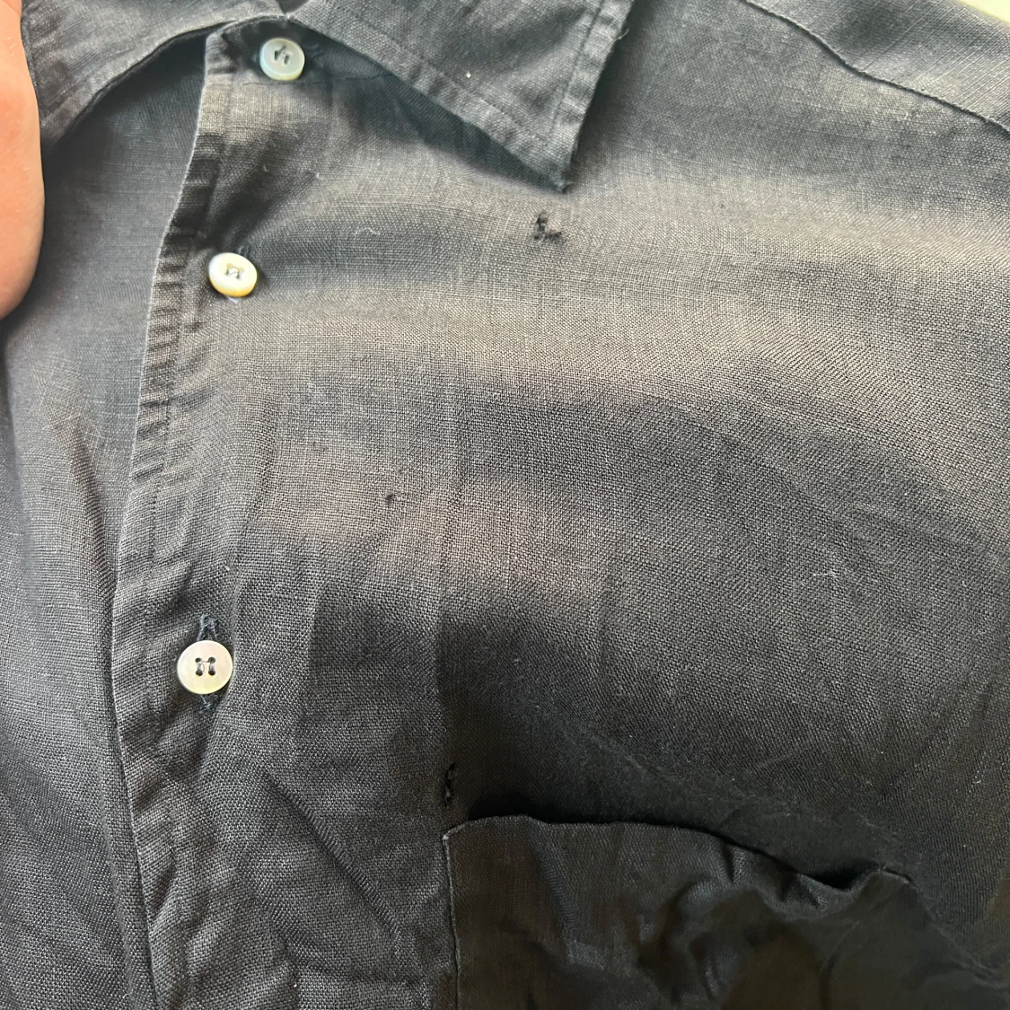 Svart skjorta från Loro Piana - 91