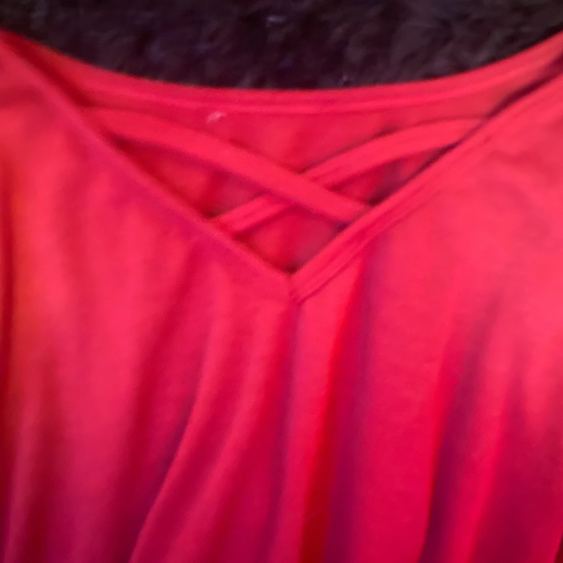 Mörkröd tröja - 90