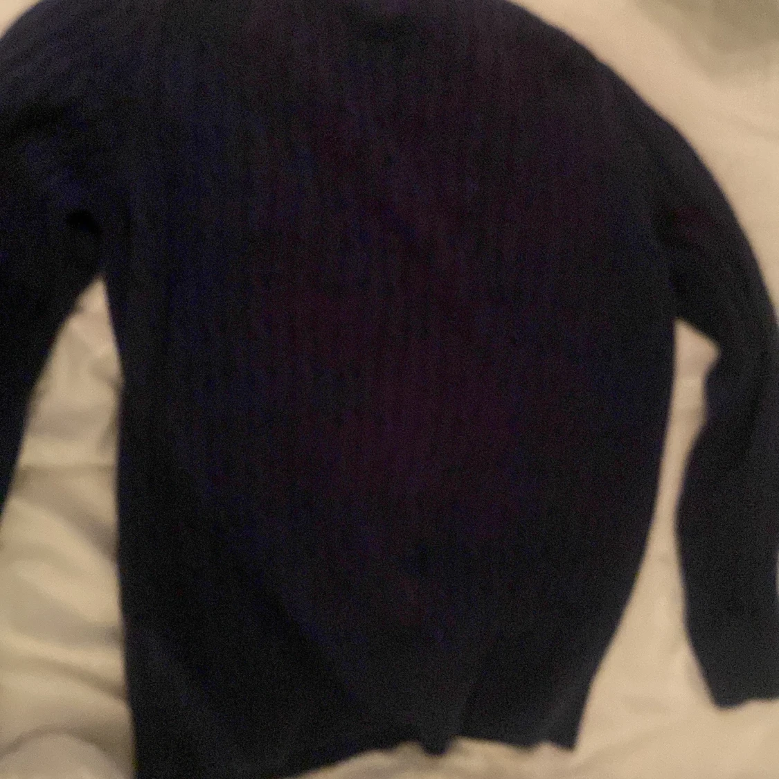 Mörkblå stickad tröja från GANT - 90
