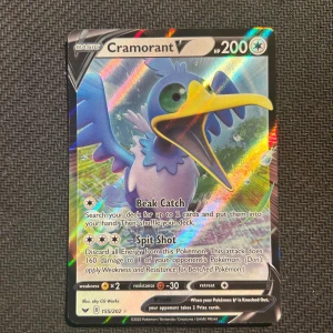 Cramorant V Pokémon kort  - Bra skick 