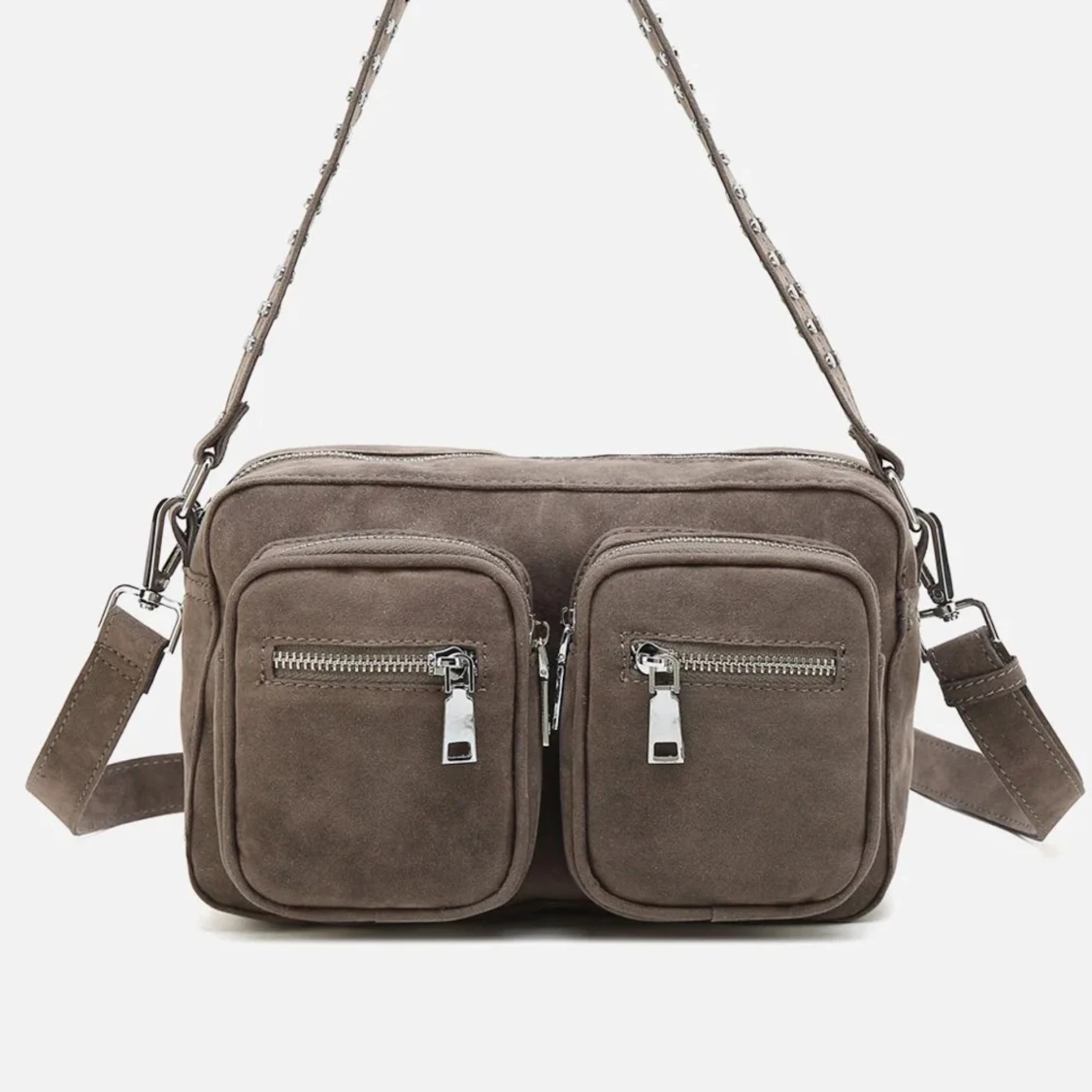 Brun axelväska från Noella