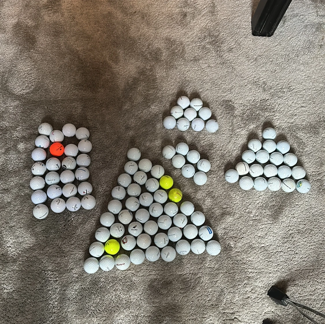 Golf bollar till säljes 