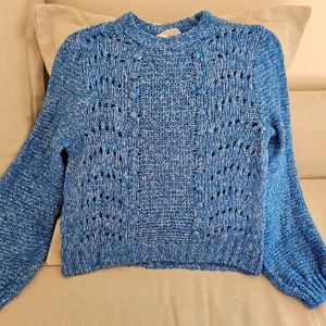 Blå stickad tröja från Miss Selfridge  - Oanvänd 