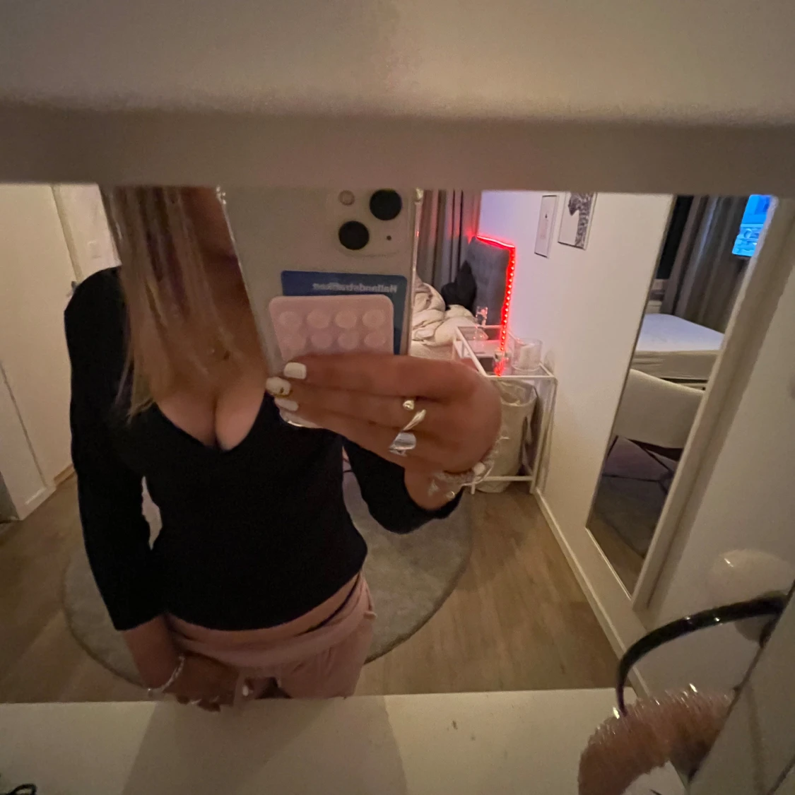 Svart blus från Flash Woman - 2