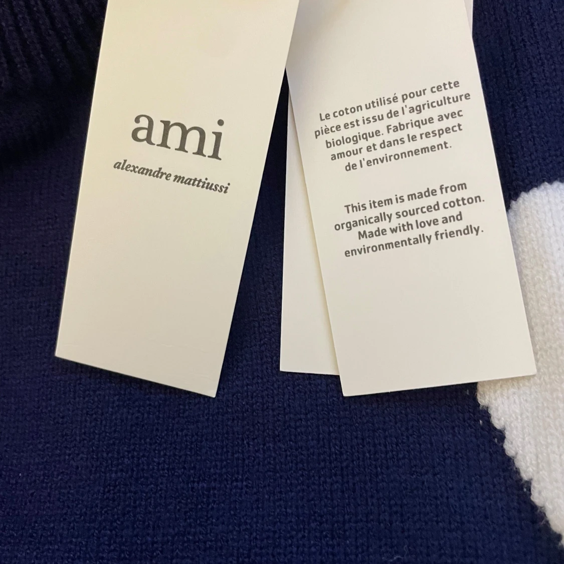 Ami Paris sweater navy blue - 3