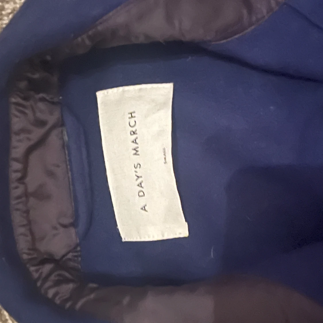 Mörkblå overshirt från A Day's March - 3