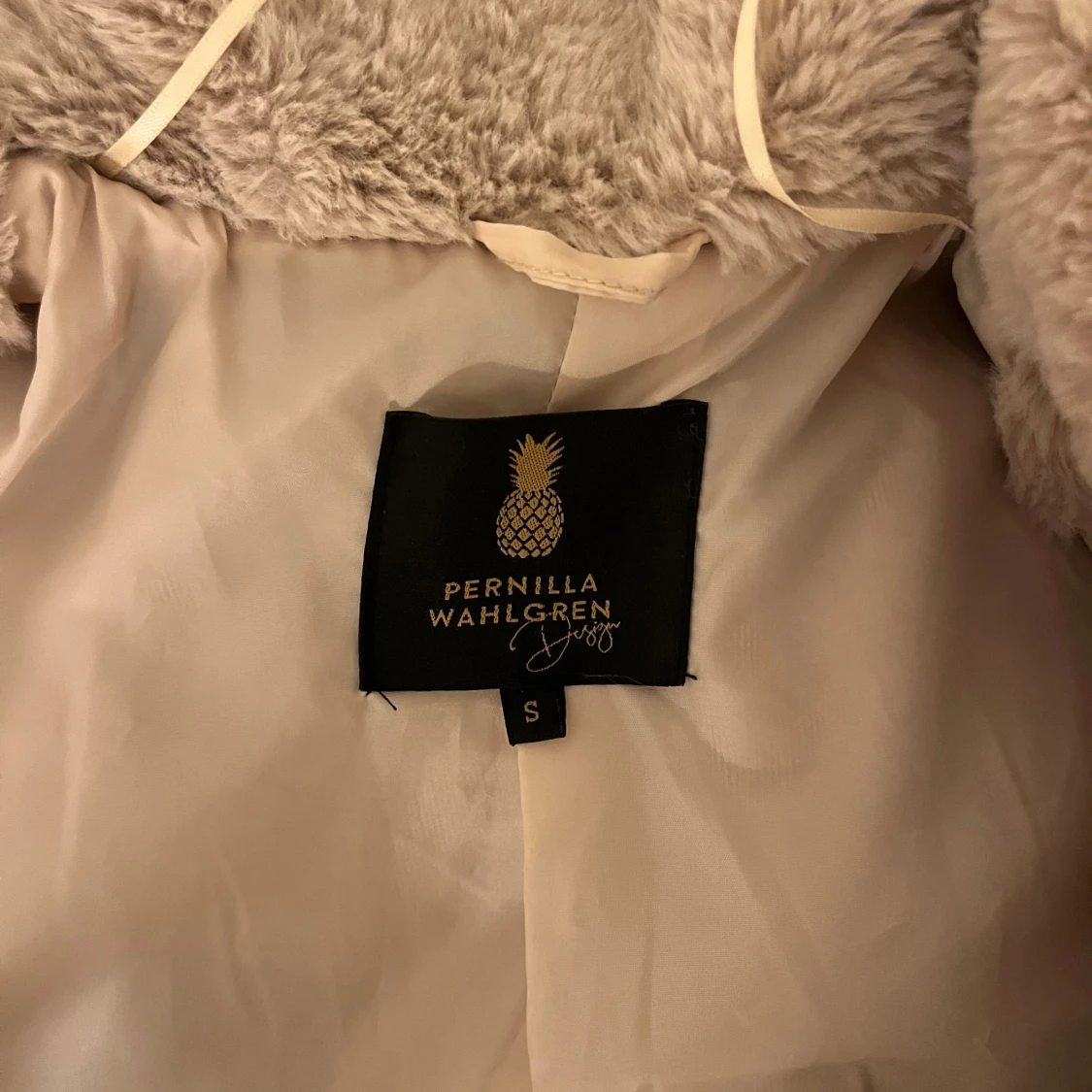 Beige teddyjacka - 2