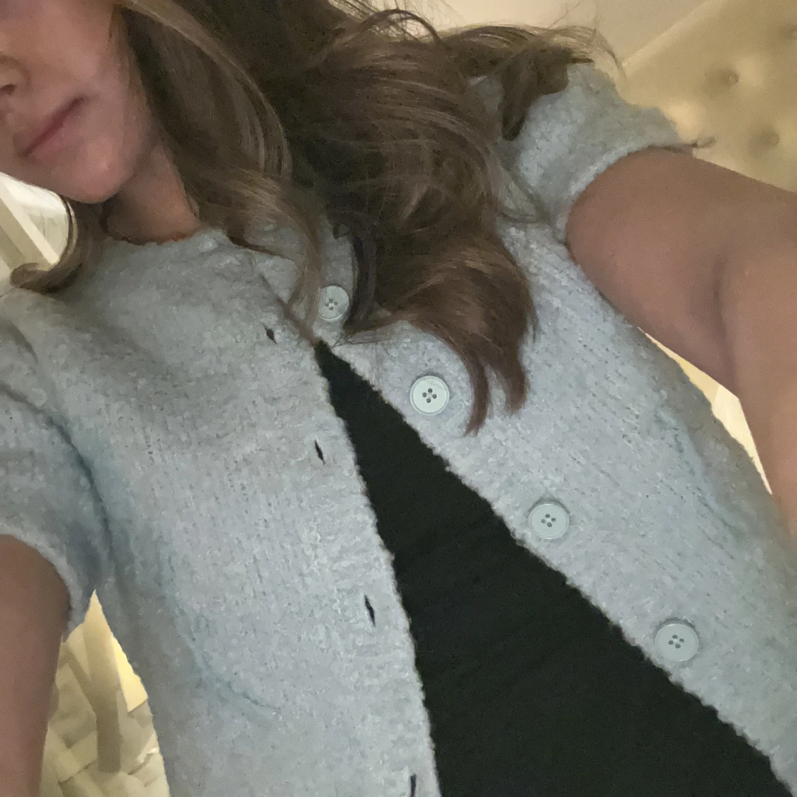 Ljusblå kofta från Zara - 2