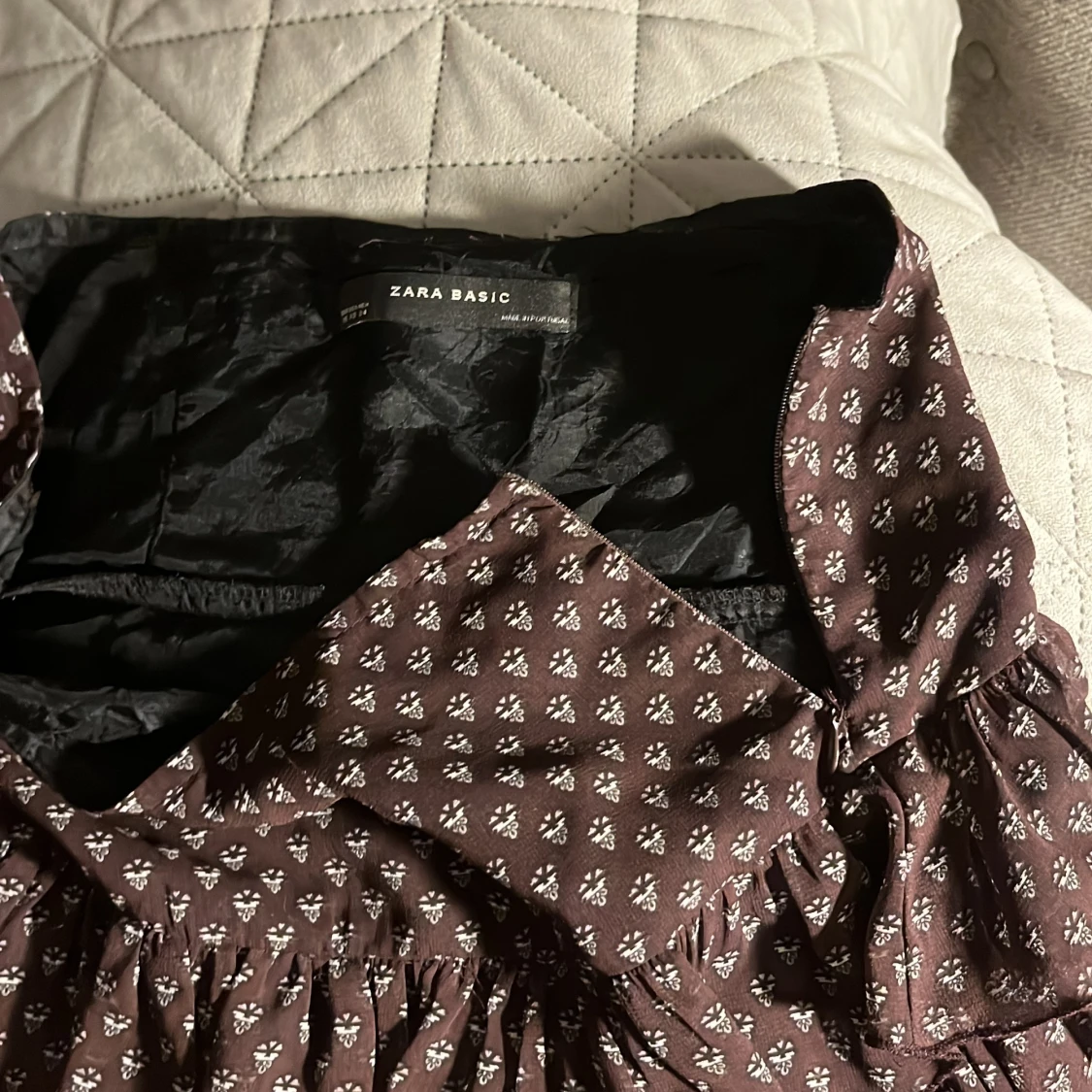 Brun volangkjol från Zara - 1