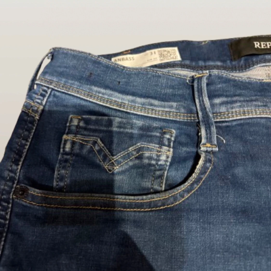 Blå jeans från Replay - 3