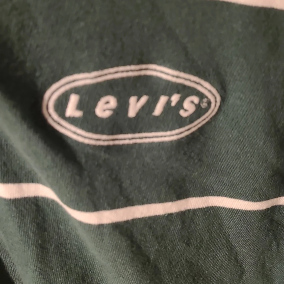 Randig pikétröja från Levi's - 2