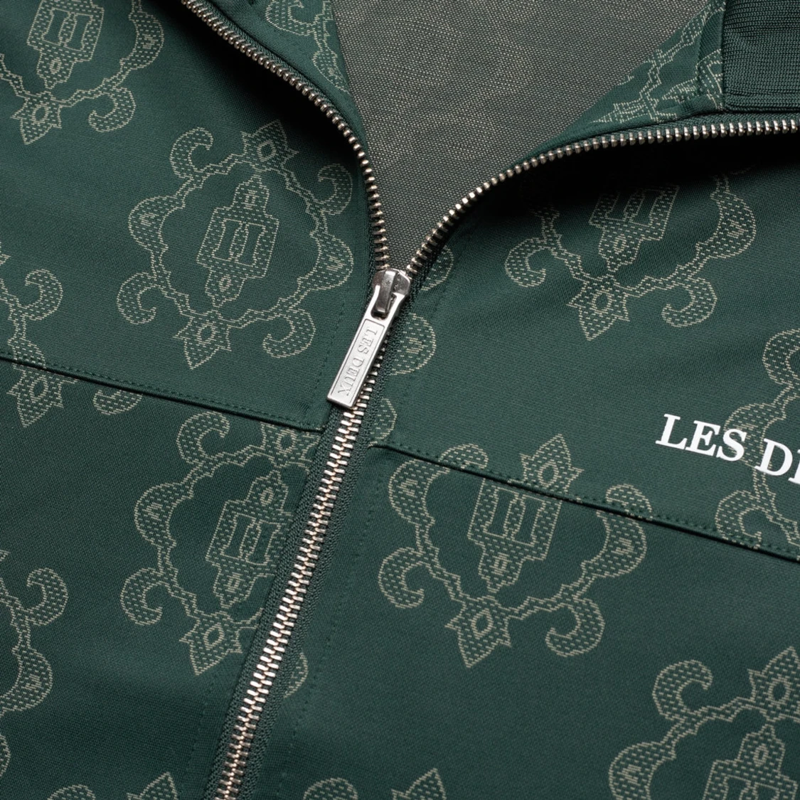 Mönstrad grön jacka från Les Deux - 2