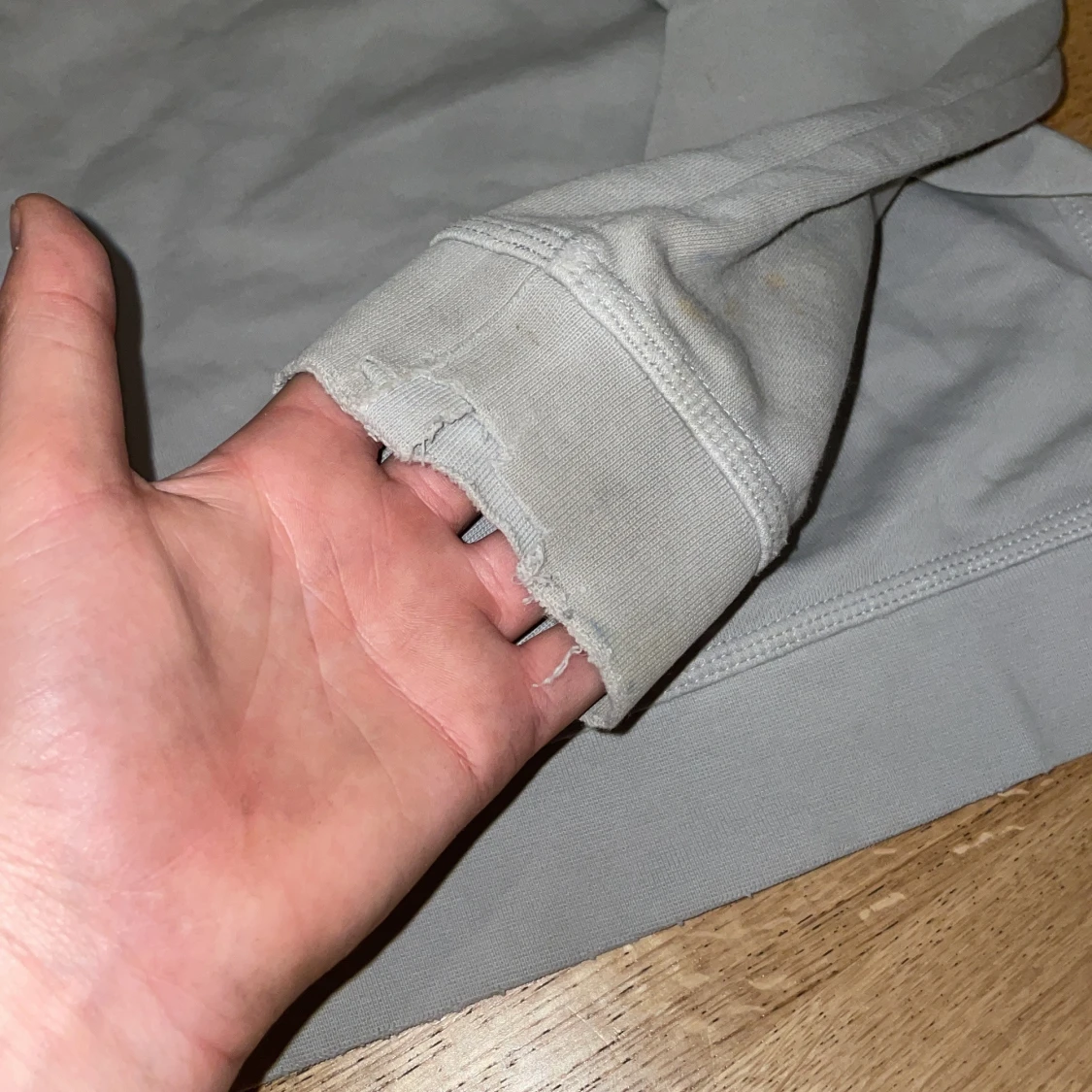 Grå hoodie från Nike - 3