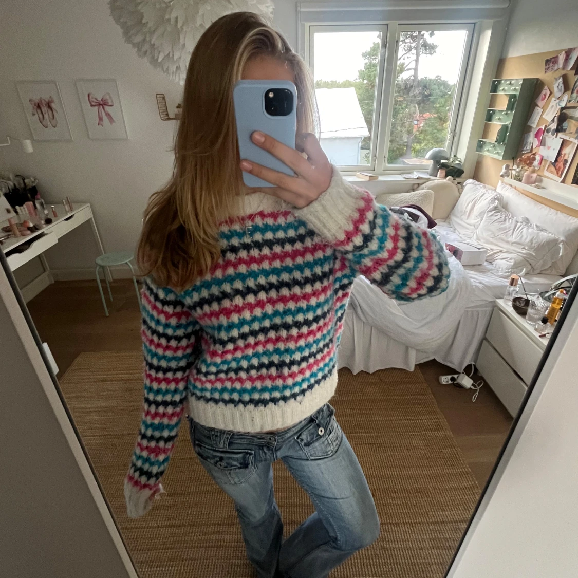 Stickad tröja  - 90