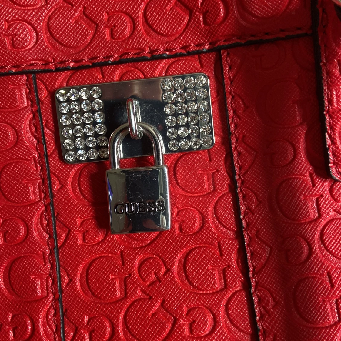 Vintage guess red bag - 90